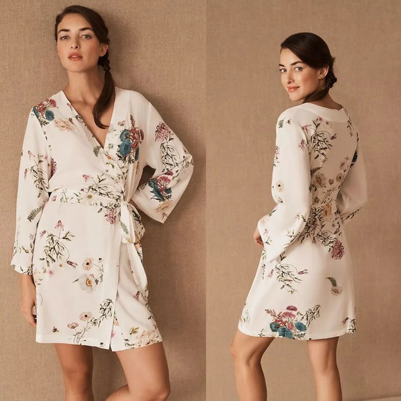 Anthropologie Other - Anthropologie Plum Pretty Sugar Siren Song Robe Size XS NWOT